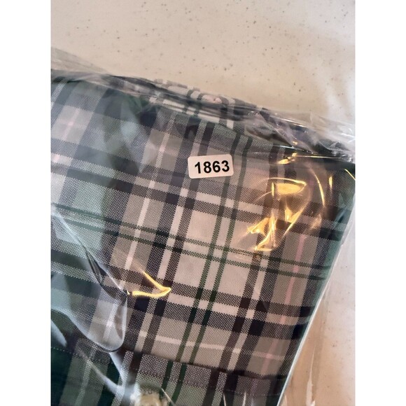 Polo Ralph Lauren Mens Green/White/Black Plaid Button Down Sz XXL Flash Pony - Picture 8 of 8